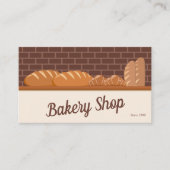 Brood & croissant - Bakkerij Winkel Visitekaartje (Voorkant)