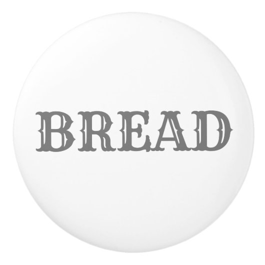 Brood doos of drager Stijl keramische romp Keramische Knop (Voorkant)