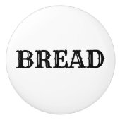 Brood doos of  drager Stijl keramische romp Knop (Voorkant)