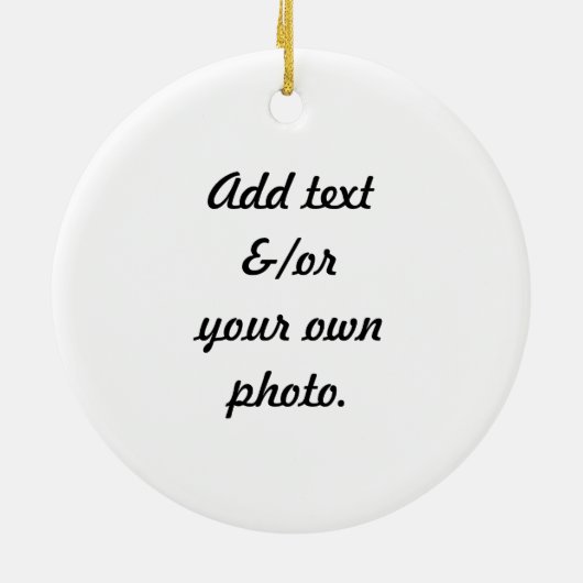 Brood Dough Keramisch Ornament (Achterkant)