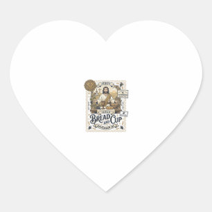 Brood En Beker Jezus Communie Christelijk Geloof V Hart Sticker