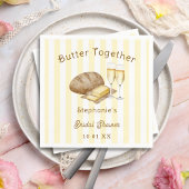 Brood en Boter Bruiloft Bridal Shower Servet