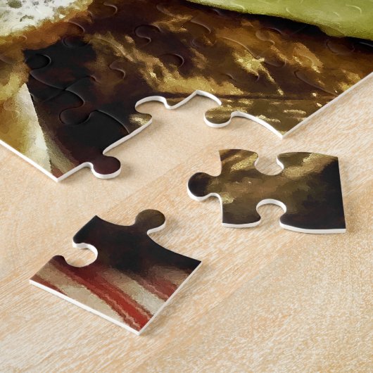 Brood en boter legpuzzel (Zijkant)