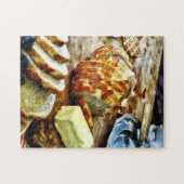 Brood en boter legpuzzel (Horizontaal)