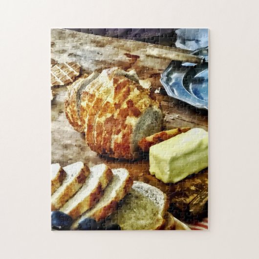 Brood en boter legpuzzel (Verticaal)