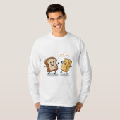 Brood en boter t-shirt (Voorkant volledig)