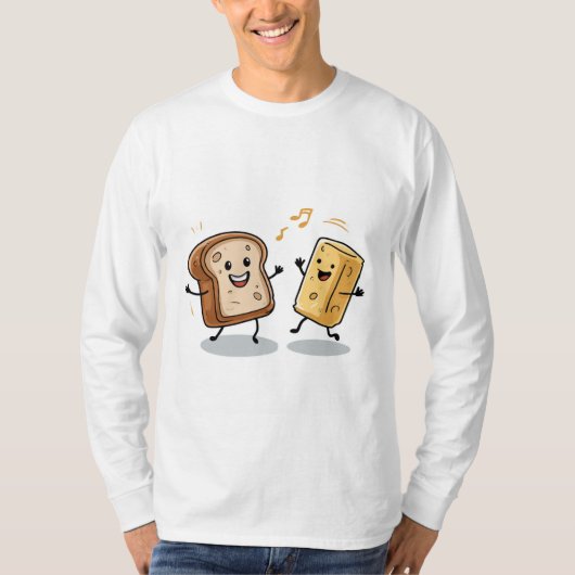Brood en boter t-shirt (Voorkant)