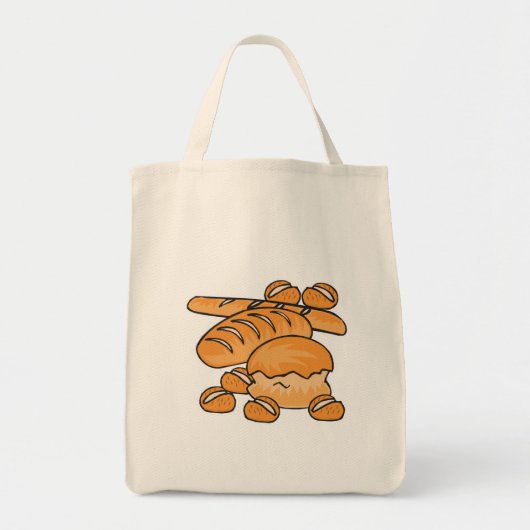 brood en broodjes tote bag (Voorkant)