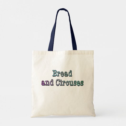 Brood en circusCanvas tas (Achterkant)