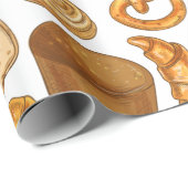 Brood en gebak, bakkerij cadeaupapier (Rol Hoek)