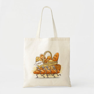 Brood en ijs tote bag