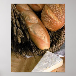 Brood en kaas poster