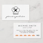 Brood- en Keuken Gereedschap Ponskaart Klantenkaartje (Voorkant / Achterkant)