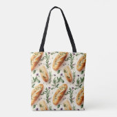 Brood en kruiden tote bag (Achterkant)