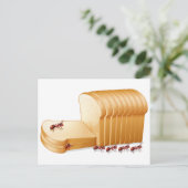 Brood en mieren briefkaart (Staand voorkant)