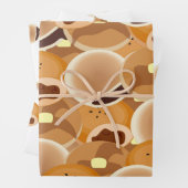 Brood en pannenkoeken inpakpapier vel (In situ)