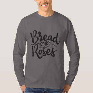 "Brood en Rozen" Mannen Uniek T-shirt