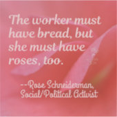 Brood en Rozen ook Sticker (Voorkant)