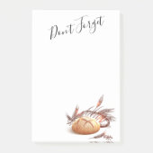 Brood en tarwe post-it® notes (Voorkant)