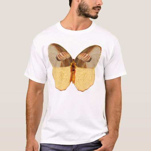 brood en vlinder t-shirt (Voorkant)