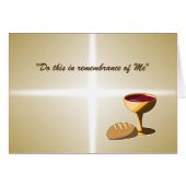 Brood en wijn: het laatste avondmaal (Voorkant Horizontaal)