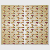 Brood en wijn: het laatste avondmaal cadeaupapier (Vlak)