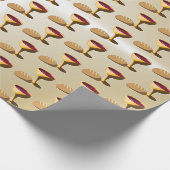 Brood en wijn: het laatste avondmaal cadeaupapier (Hoek)