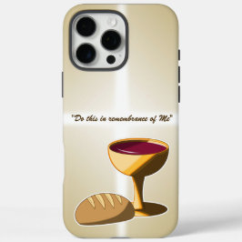 Brood en wijn: het laatste avondmaal iPhone 16 pro max hoesje