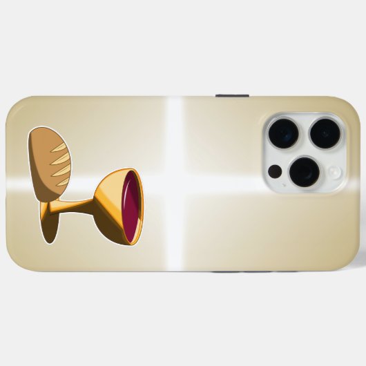 Brood en wijn: het laatste avondmaal Case-Mate iPhone case (Achterkant (horizontaal))