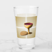 Brood en wijn: het laatste avondmaal glas (Achterkant)