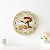 Brood en wijn: het laatste avondmaal grote klok (Huis)