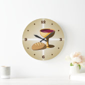 Brood en wijn: het laatste avondmaal grote klok (Huis)