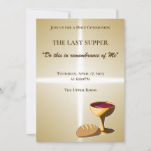 Brood en wijn: het laatste avondmaal