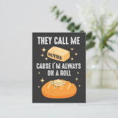 Brood Eten Liefhebber Ontbijt Foodie Briefkaart (Staand voorkant)