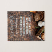 brood | Filippenzen 4:19 Bijbelvers 8 x 10 of hoge Legpuzzel (Horizontaal)