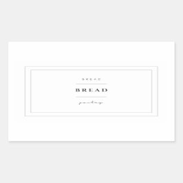 Brood Food Label Stickers