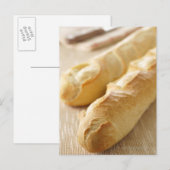Brood, franse stok briefkaart (Voorkant / Achterkant)
