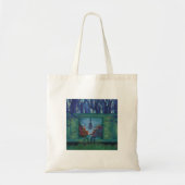 Brood groen tote bag (Voorkant)