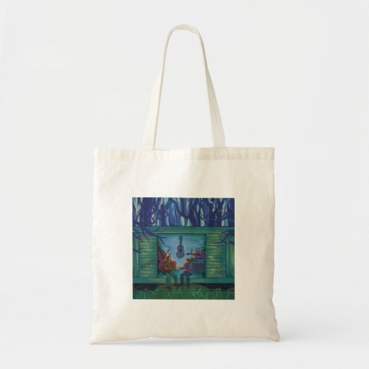 Brood groen tote bag (Voorkant)