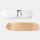 brood in de magnetron wit persoonlijk skateboard (Horizontaal)