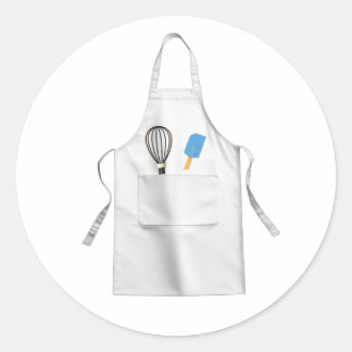 Brood in de oven ronde sticker