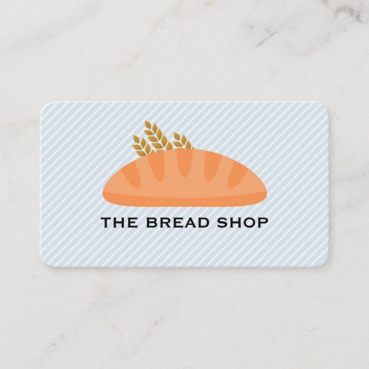 Brood in gebak visitekaartje (Voorkant)