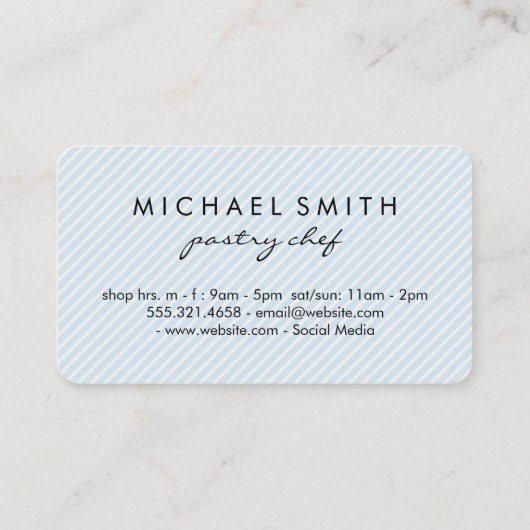 Brood in gebak visitekaartje (Achterkant)