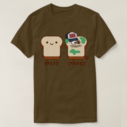 BROOD INGEPLANT T-SHIRT (Design voorkant)