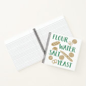 Brood Ingrediënten Baking Notitieboek (Binnen)