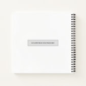 Brood Ingrediënten Baking Notitieboek (Achterkant)