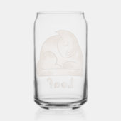Brood Kat Blikvorm Glas (Achterkant)