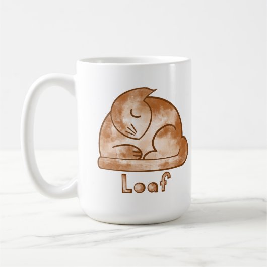 Brood Kat Koffiemok (Links)