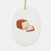 brood keramisch ornament (Voorkant)