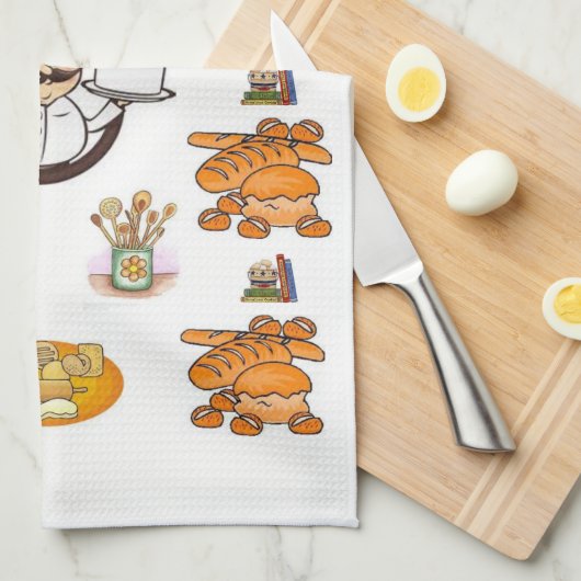 Brood keuken handdoek (Quarter Fold)